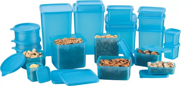 India Desire : Buy MasterCook Polypropylene Multi-purpose Pack Of 18 Container Set At Rs 199 From Flipkart [Regular price Rs 389]